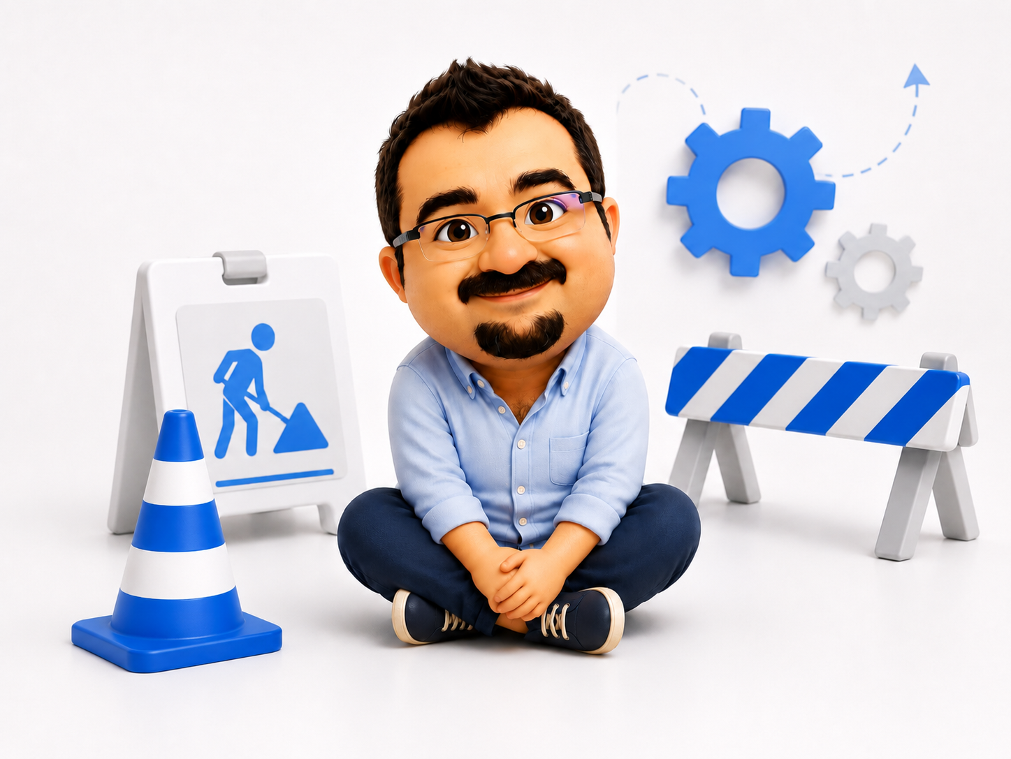 isikhan web sitesinin yenilendiğini anlatan illüstrasyon